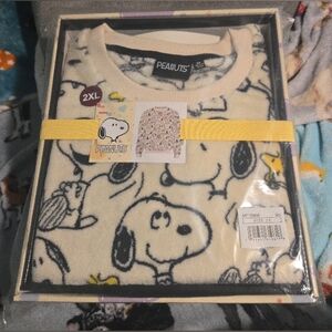 Peanuts Snoopy Fleece Sweatshirt Size 2x